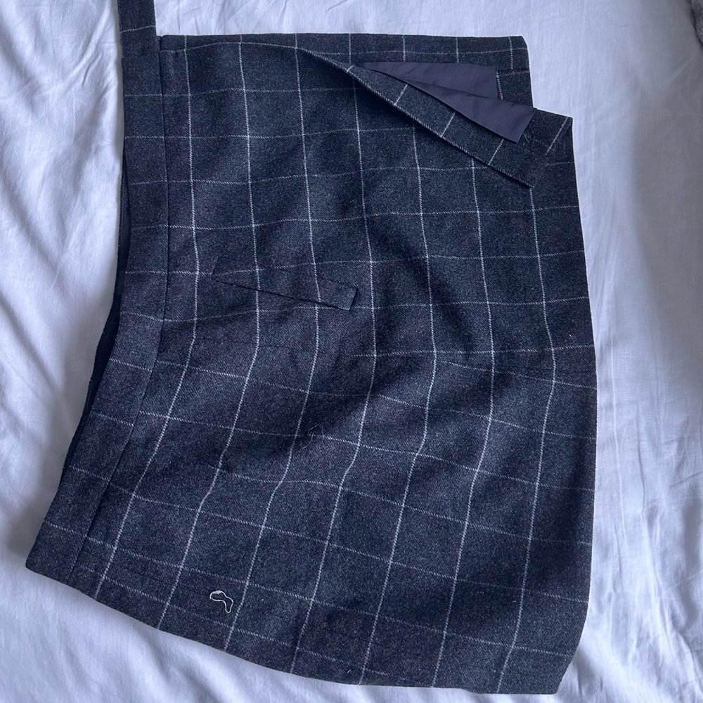 J.Crew Woolen Wrap-around Skirt size 2